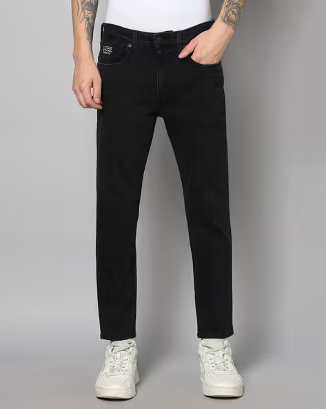 U.S. Polo Assn. Men Cole Cropped Slim Fit Jeans (यु.एस. पोलो कोल क्रॉप्ड स्लिम फिट जीन्स)