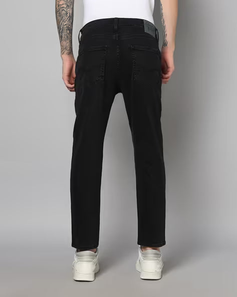 U.S. Polo Assn. Men Cole Cropped Slim Fit Jeans (यु.एस. पोलो कोल क्रॉप्ड स्लिम फिट जीन्स)