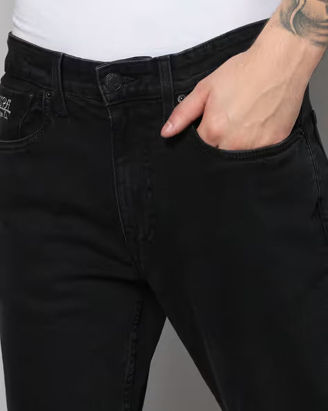 U.S. Polo Assn. Men Cole Cropped Slim Fit Jeans (यु.एस. पोलो कोल क्रॉप्ड स्लिम फिट जीन्स)