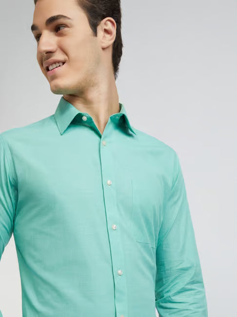Raymond Green Slim Fit Shirt (रेमंड ग्रीन स्लिम-फिट शर्ट)