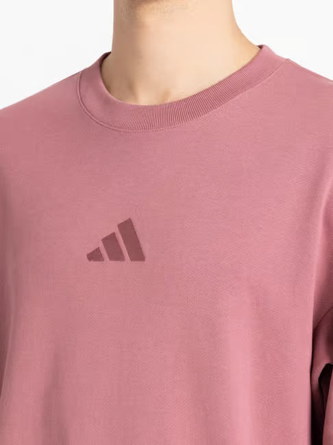 Adidas Pink Regular Fit Sweatshirt (ॲडिडास गुलाबी रेग्युलर फिट स्वेटशर्ट)