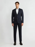 Arrow Blue Nylon Slim Fit Formal Suit