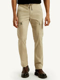 Levi's Men's Beige Slim Fit Cargo (लीव्हाईस स्लिम-फिट कार्गो)