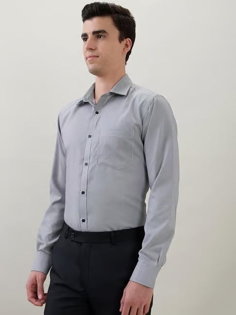 Park Avenue Slim Fit Striped Shirt (पार्क ॲव्हेन्यू स्लिम-फिट शर्ट)