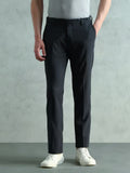 Arrow Navy Blue Slim Fit Chinos (ॲरो नेव्ही ब्लू स्लिम फिट चिनोज)
