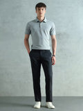 Arrow Navy Blue Slim Fit Chinos (ॲरो नेव्ही ब्लू स्लिम फिट चिनोज)