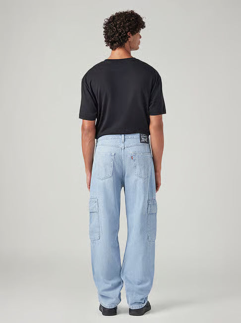 Levi's Light Blue Loose Fit Mid Rise Cargo (लीव्हाईस लूज फिट मिड राइज कार्गो)