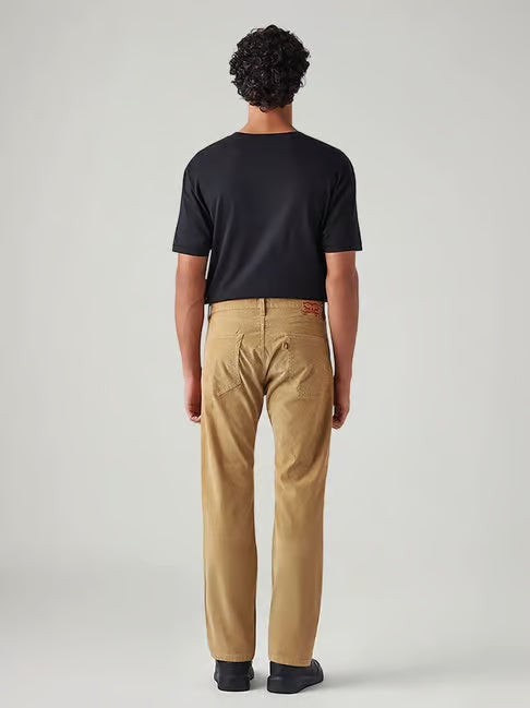 Levi's Men's Khaki Regular Fit Solid Chinos (लीव्हाईस खाकी रेग्युलर फिट सॉलिड चिनोज)