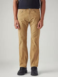 Levi's Men's Khaki Regular Fit Solid Chinos (लीव्हाईस खाकी रेग्युलर फिट सॉलिड चिनोज)