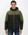 ALLEN SOLLY Men Regular Fit Colour-Block Zip-Front Jacket