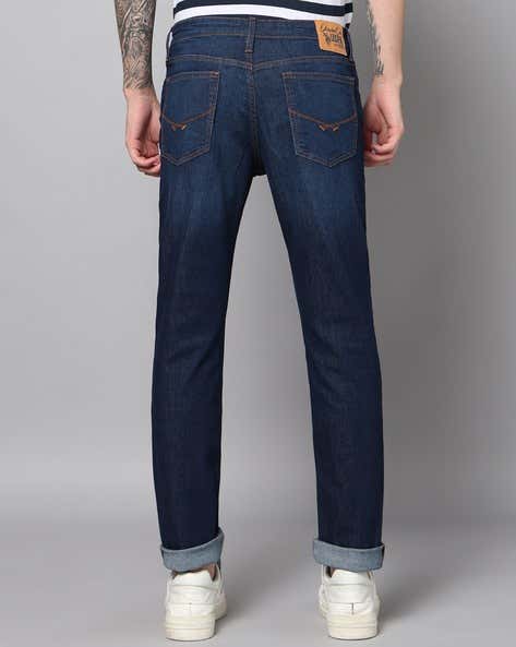 U.S. Polo Assn. Men Mid-Rise Tapered Fit Jeans (यू.एस. पोलो असोसिएशन पुरुषांची मिड-राईज टेपर्ड फिट जीन्स)