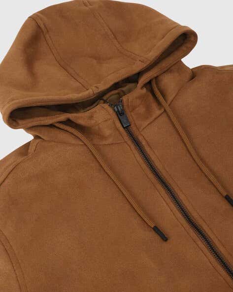 ALLEN SOLLY Men Regular Fit Hoodie with Insert Pockets