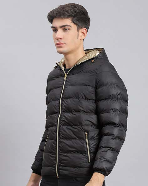 MONTE CARLO Men Zip-Front Regular Fit Hooded Puffer Jacket