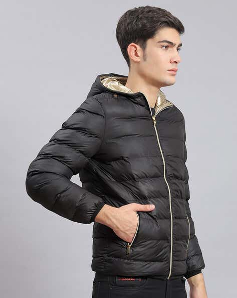 MONTE CARLO Men Zip-Front Regular Fit Hooded Puffer Jacket