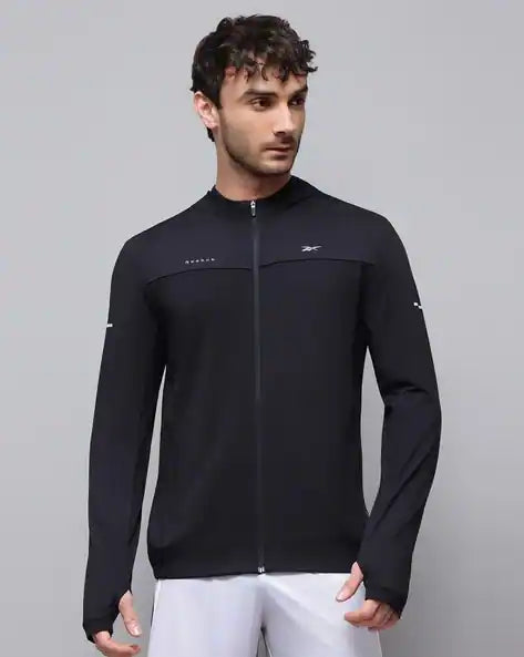 REEBOK Zip-Front Bikers Jacket