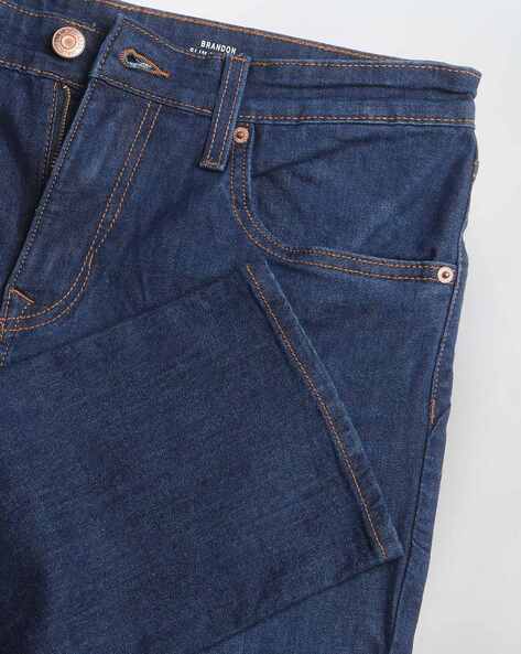 U.S. Polo Assn. Men Mid-Rise Tapered Fit Jeans (यू.एस. पोलो असोसिएशन पुरुषांची मिड-राईज टेपर्ड फिट जीन्स)
