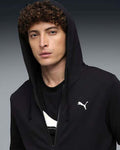Puma Essentials Men's Rubber Print Full-Zip Hoodie (पुमा एसेन्शियल्स प्रिंट फुल-झिप हुडी)