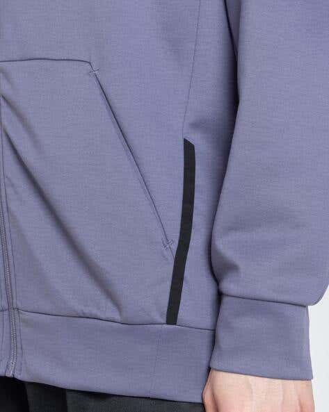 ADIDAS D4T Regular Fit Full-Zip Hooded Jacket