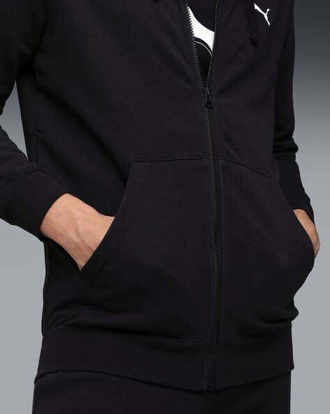 PUMA Essentials Men's Rubber Print Full-Zip Hoodie